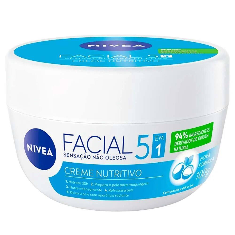 NIVEA - Hidratante Facial NIVEA - Creme Facial Nutritivo - 1