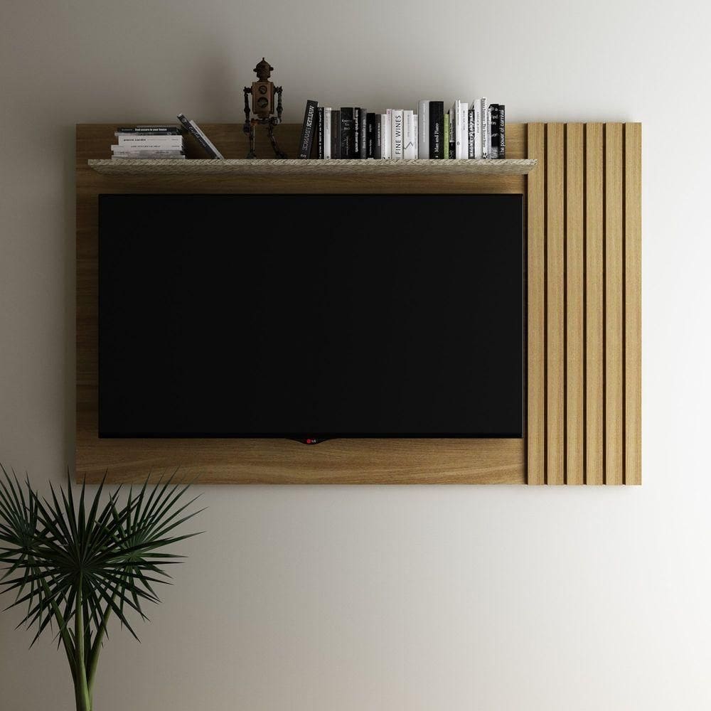 Painel Para Até 52`` Amêndoa/palha