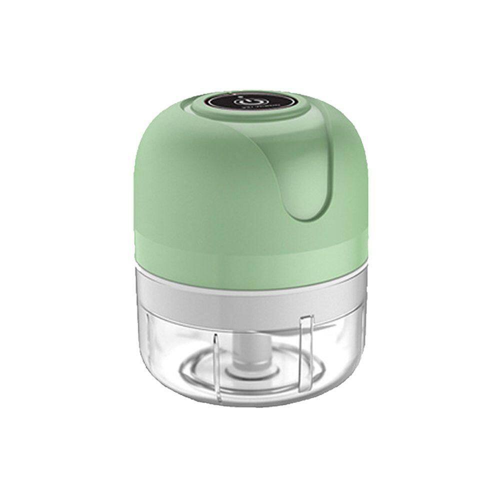Mini Processador De Alimentos Eletrico Usb 250ml Verde