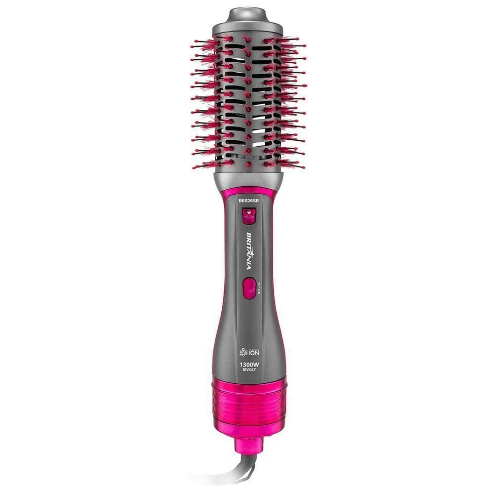 Escova Secadora Britânia 4 em 1 1300W Bivolt BES26SR Bivolt
