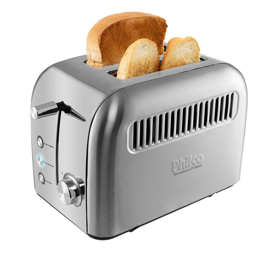 Torradeira Philco PTR02I 6 níveis de Tostagem 850W 220V