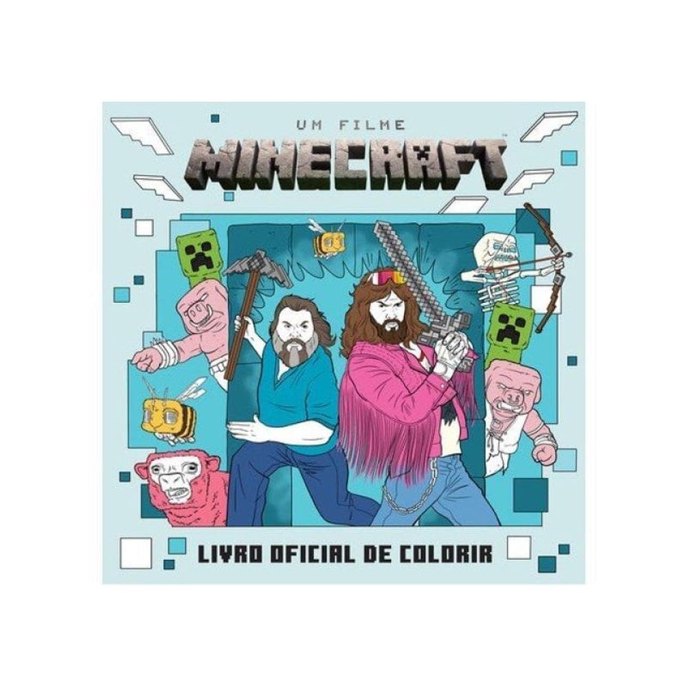Um Filme Minecraft | Livro Oficial De Colorir