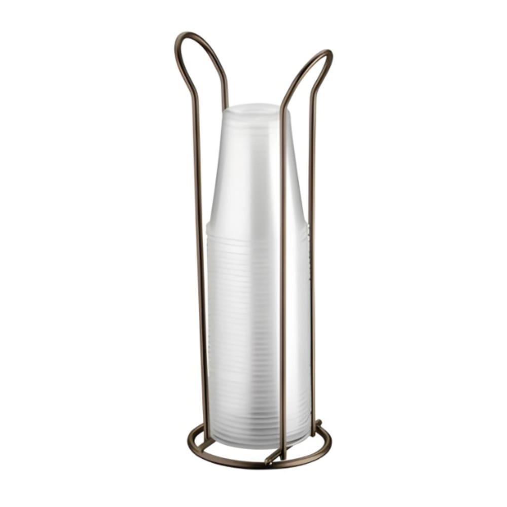 Organizador Suporte Porta Copos Descartáveis 200ml Cozinha Cor Café - 1148CF Future