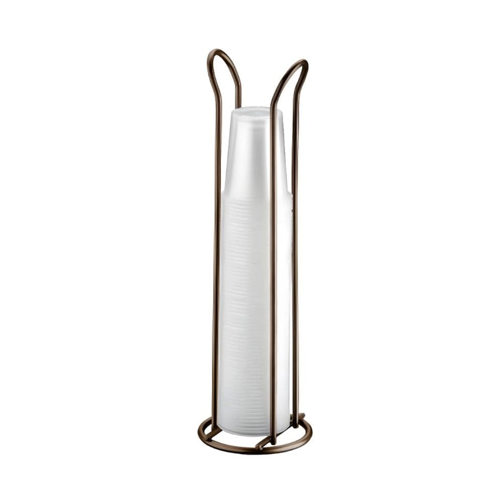 Organizador Suporte Porta Copos Descartáveis 50/80ml Cozinha Cor Café - 1149CF Future