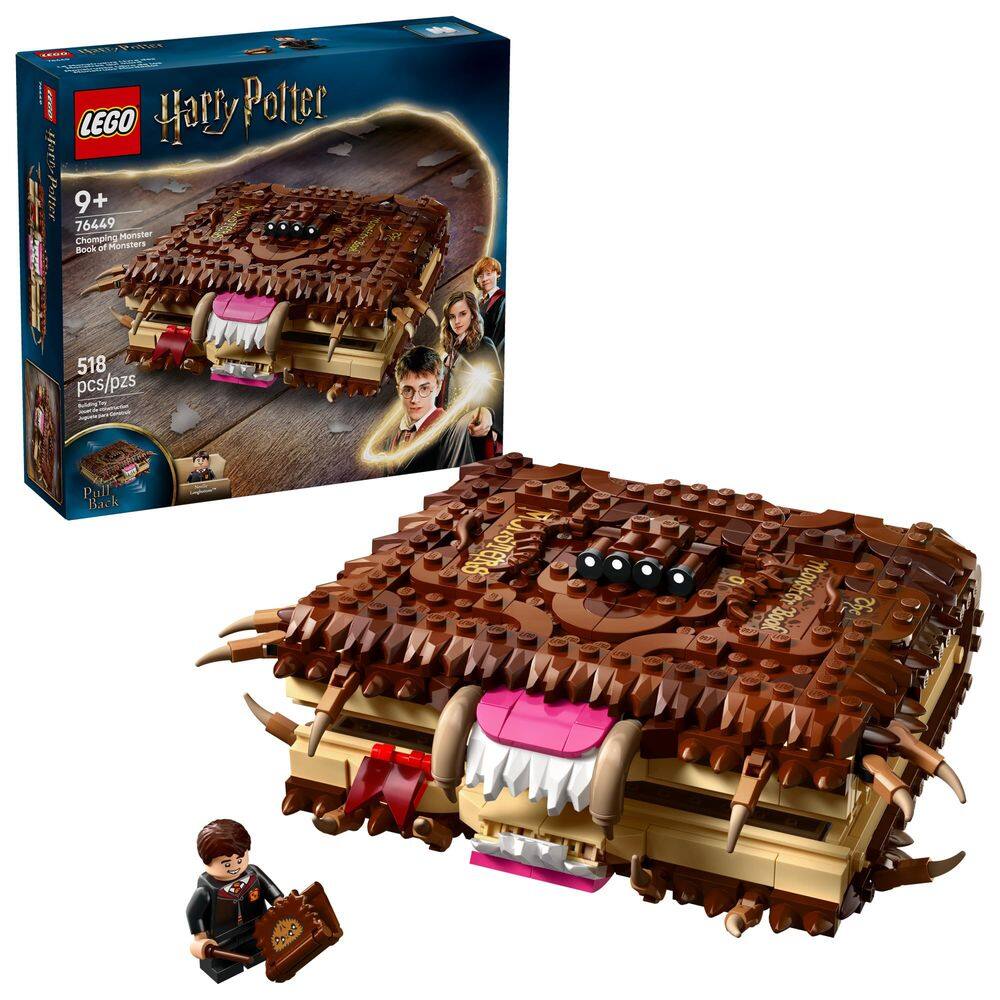 Brinquedo LEGO Harry Potter Chomping Monster Livro dos Monstros 76449