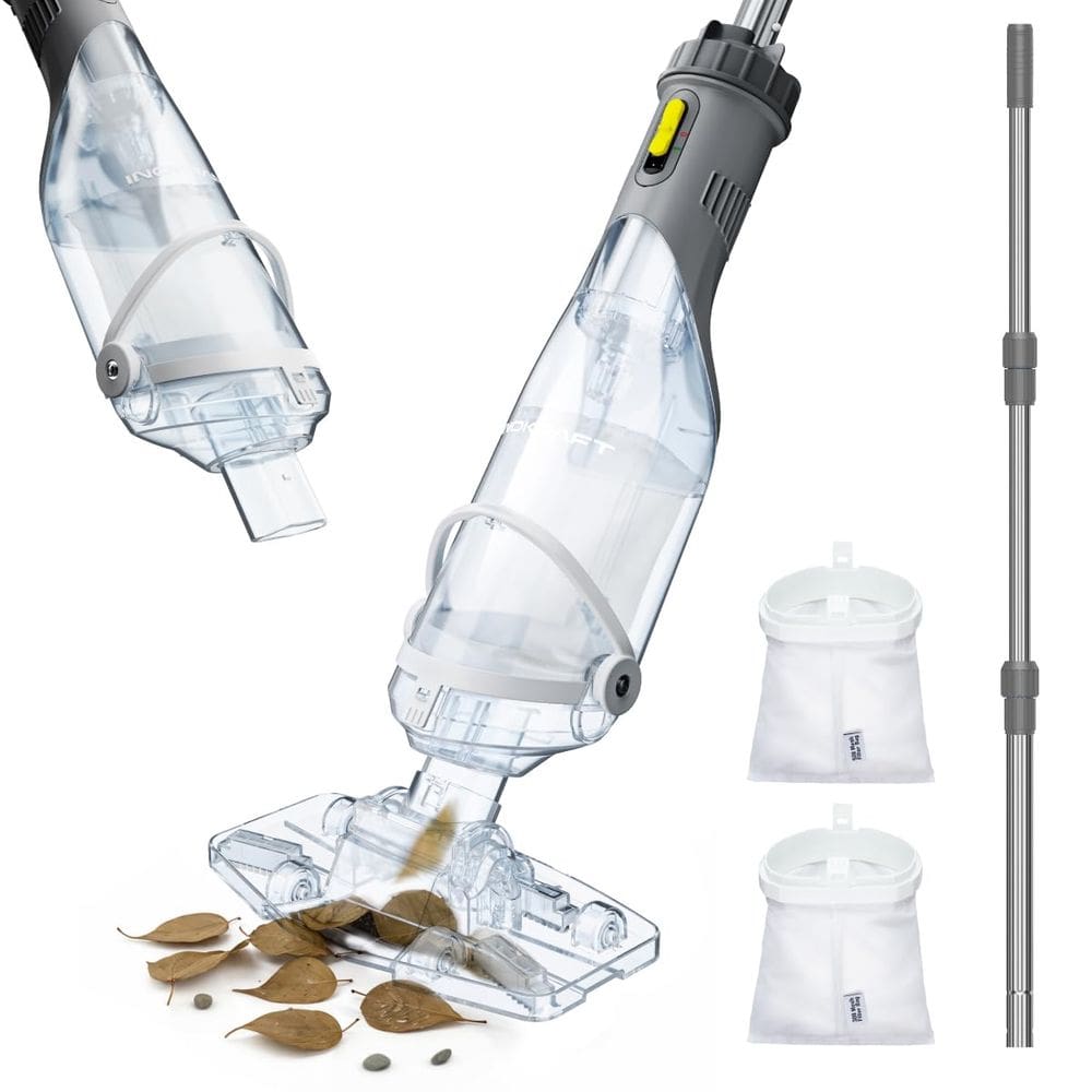 Aspirador de piscina InoKraft Cordless Recarregável Cinza