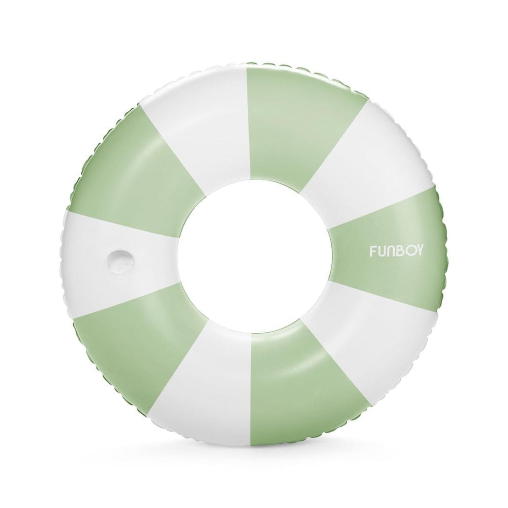 Bóia de piscina inflável FUNBOY Giant Vintage Green Stripe 48