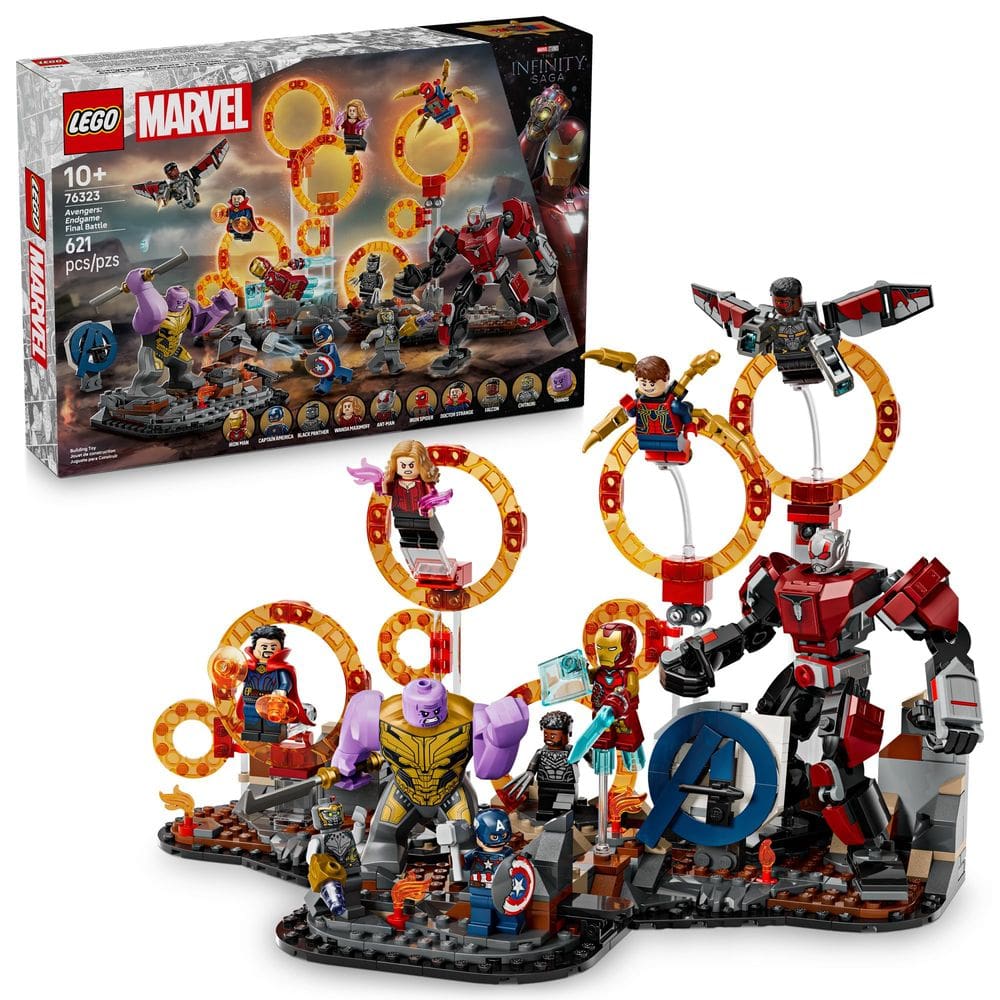 Conjunto de construção LEGO Marvel Avengers: Endgame Final Battle 76323