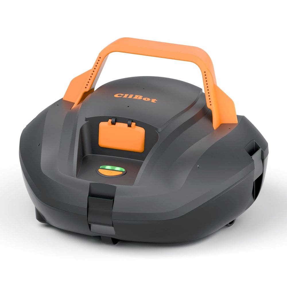 Aspirador de pó de piscina CliBot Cordless Robotic 120 min de tempo de execução