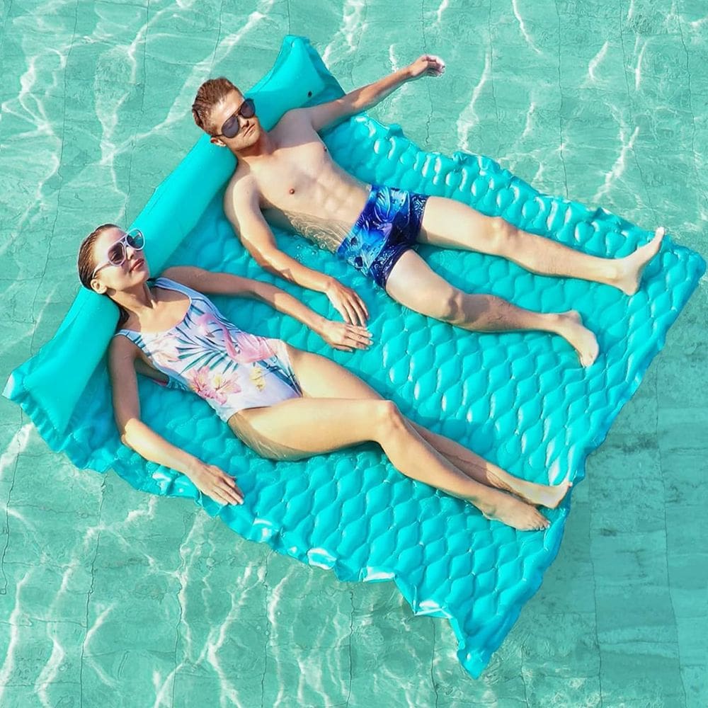 Tapete flutuante inflável de piscina Float Jasonwell para adultos e crianças
