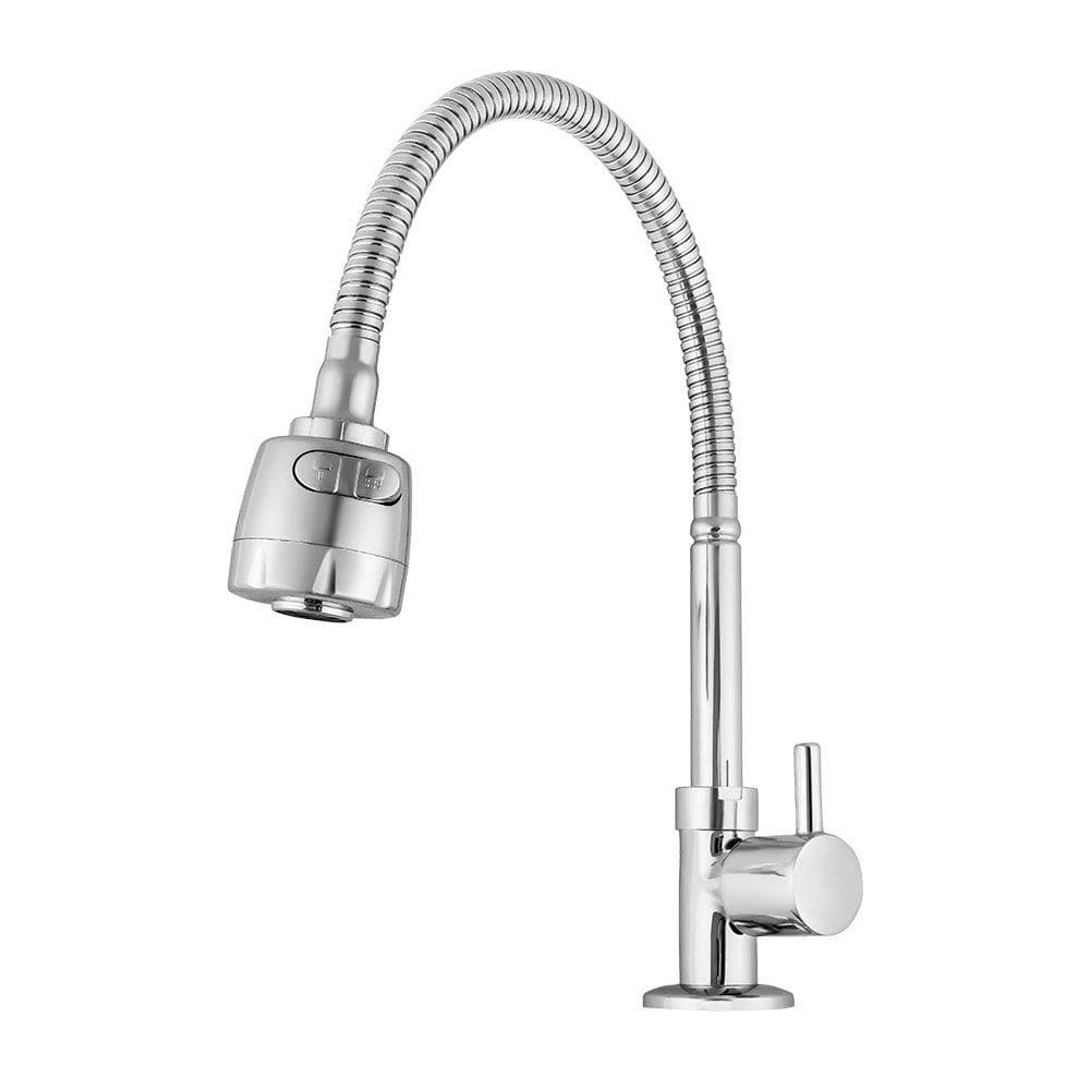 Torneira para Cozinha de Mesa Kelly Metais 4495FT SQ Flexível Gourmet 1/4 de Volta