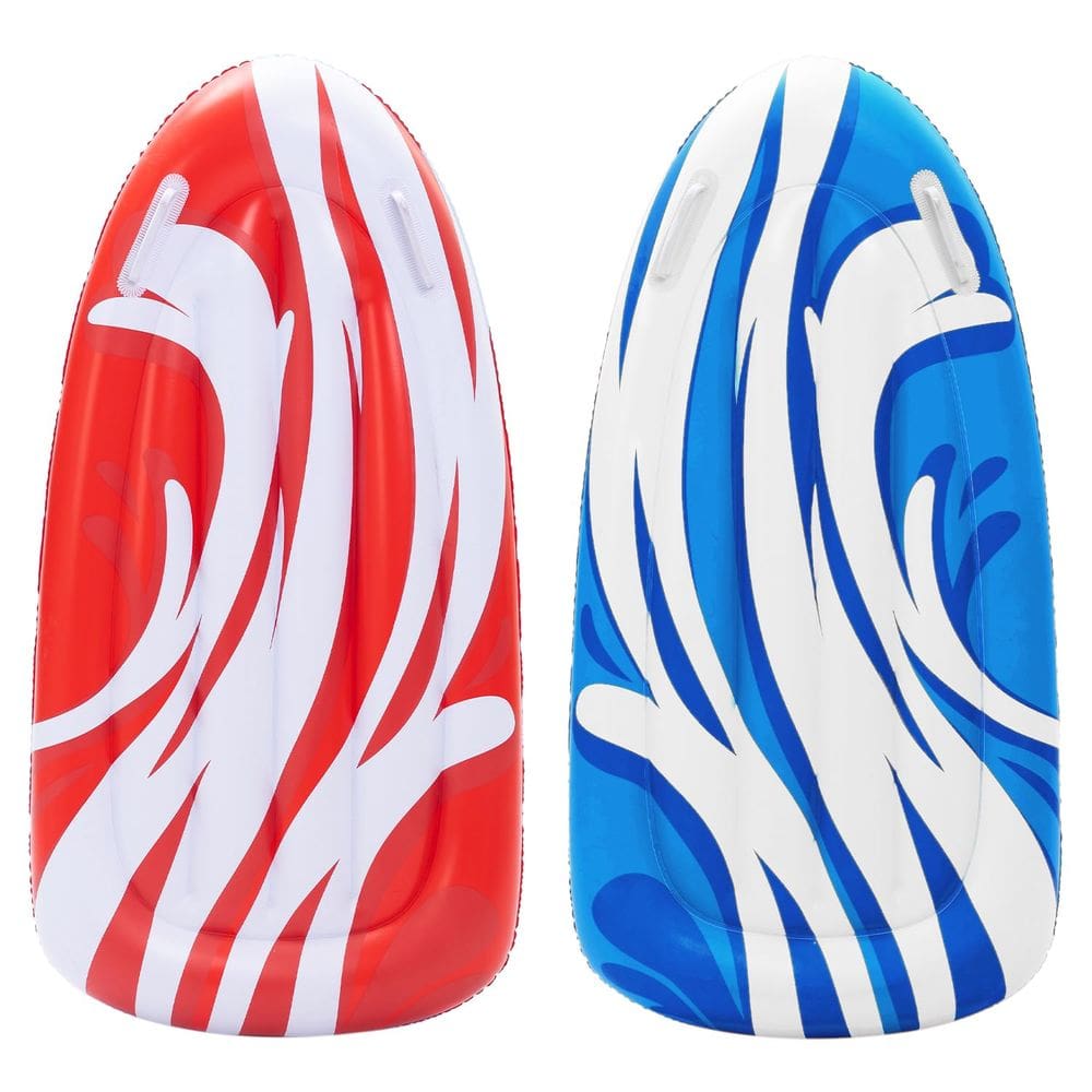 Body boards infláveis JOYIN para escorregadores aquáticos para crianças (pacote com 2)
