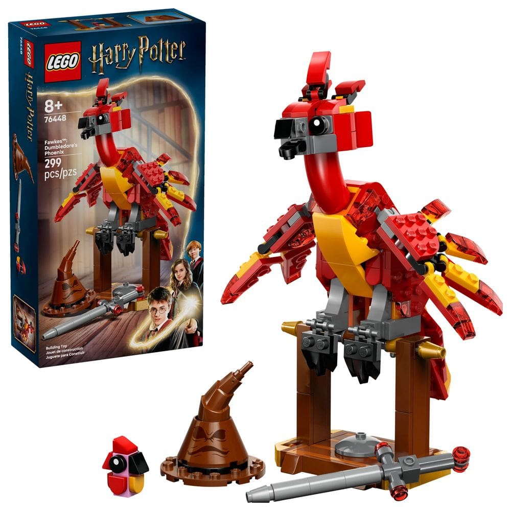 Brinquedo de construção LEGO Harry Potter Fawkes Dumbledore`s Phoenix