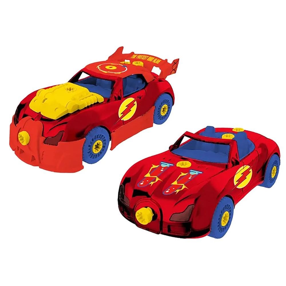 Carrinho Turbo Tools Flash DC Bugatti 2 em 1 BR2159 - Multikids