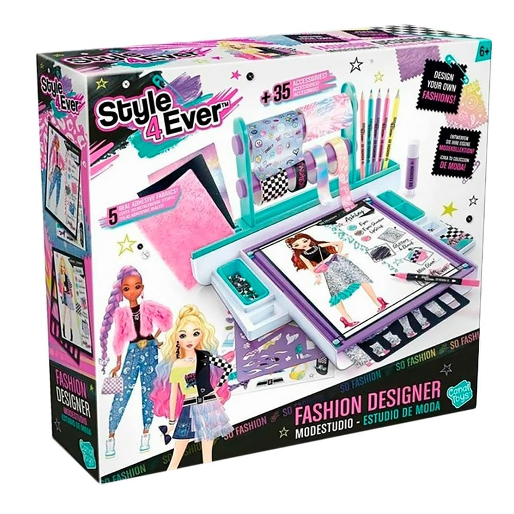 Estúdio Fashion Designer Style 4 Ever com Acessórios F0150-8 - Fun