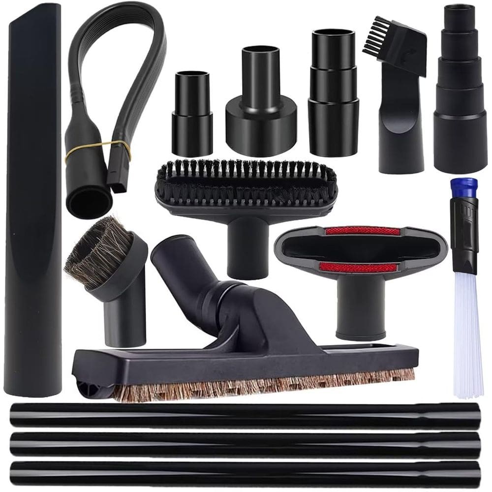 Conjunto de acessórios de vácuo IN VACUUM 15 unidades para Shop Vac