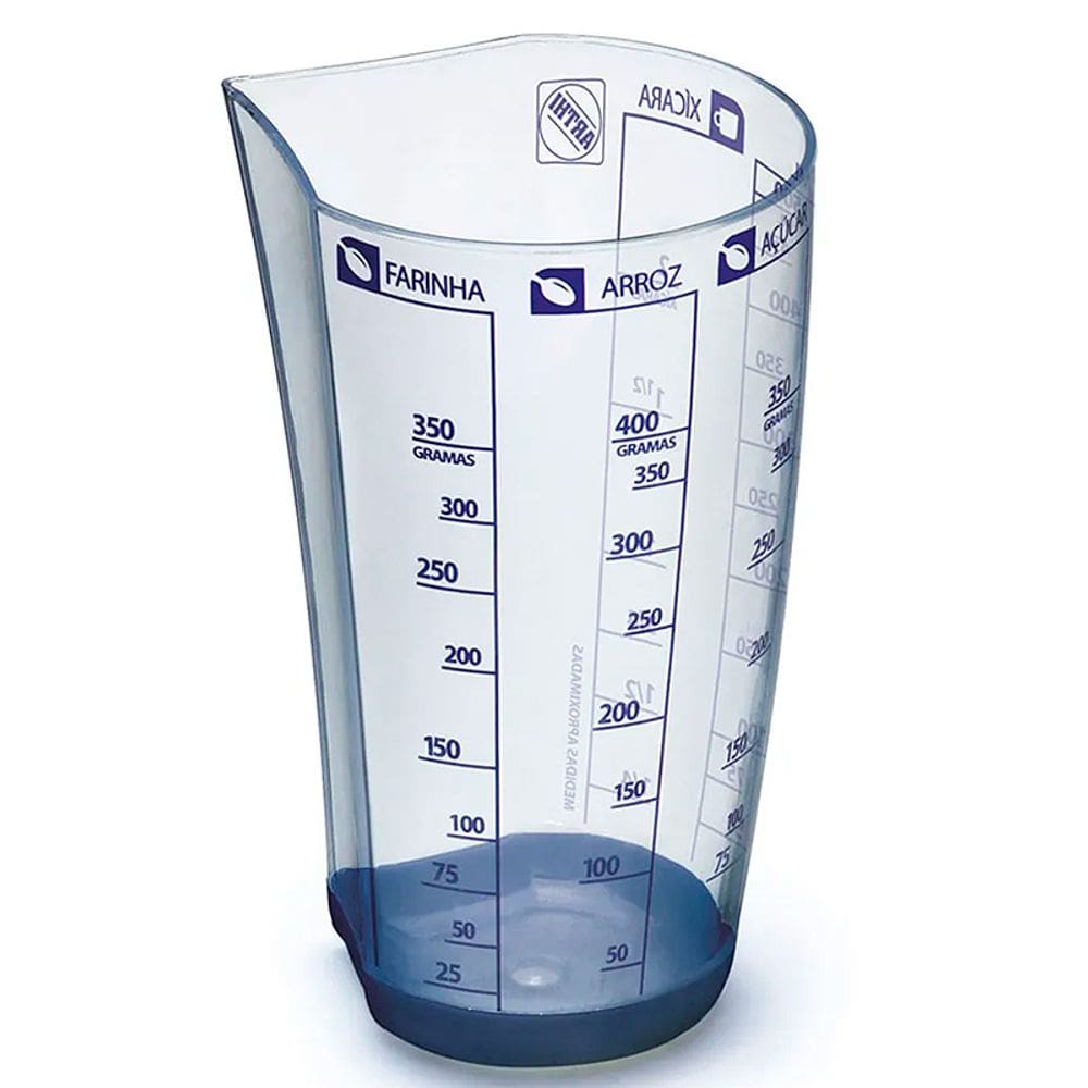 Copo Medidor Graduado com Base Emborrachada 500ml 5296 - Arthi