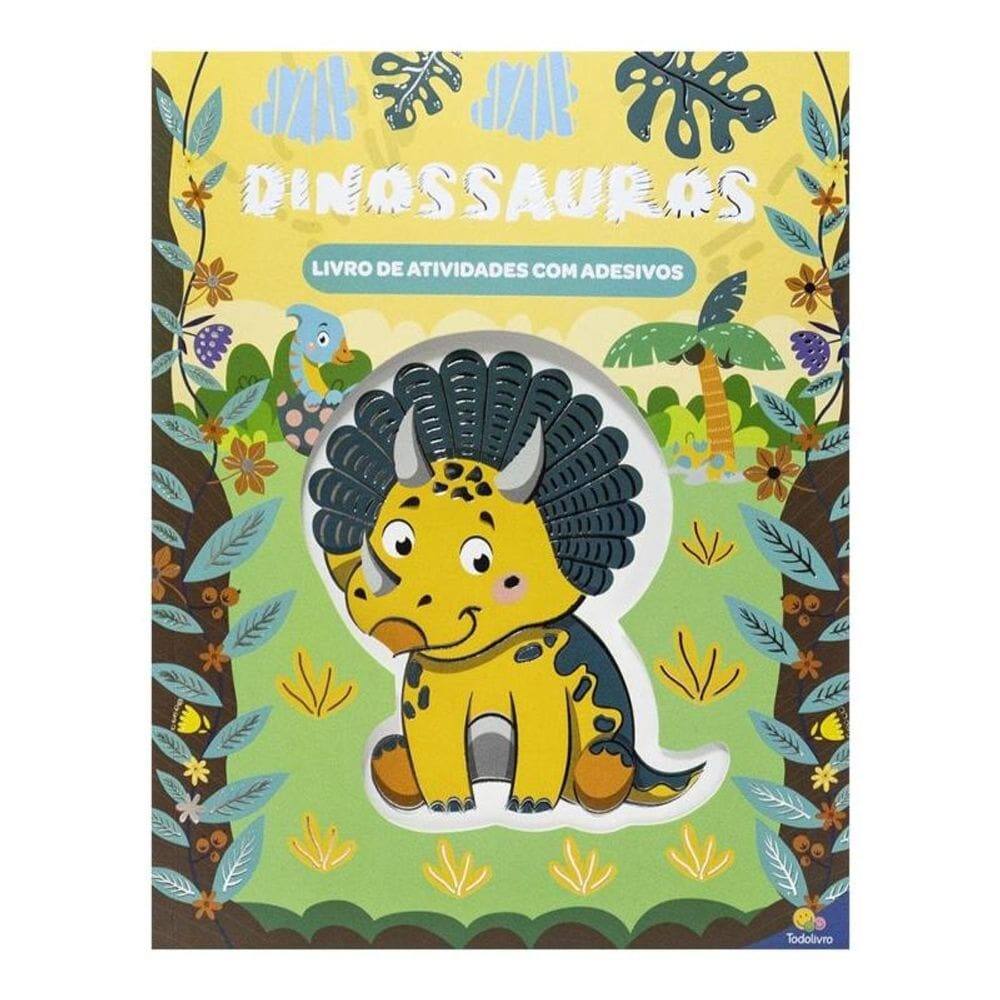 Diversão & Adesivos: Dinossauros