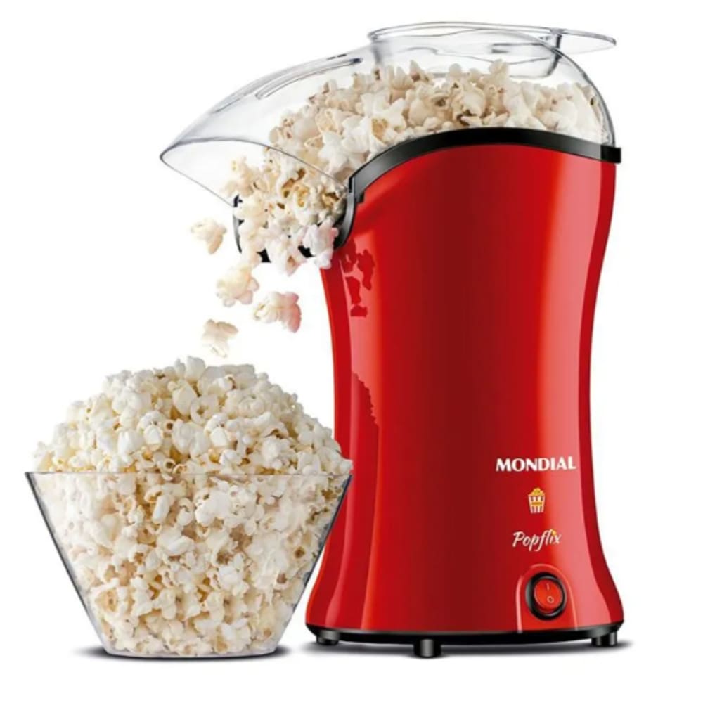 Pipoqueira Sem Oleo Mondial Red 1200W 127V