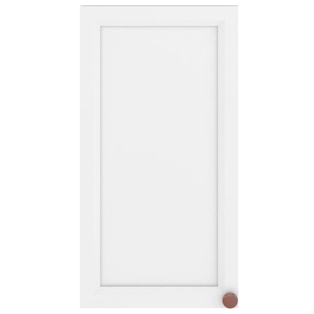 Armário Aéreo 41cm 1 Porta Unna Poliman Móveis Branco