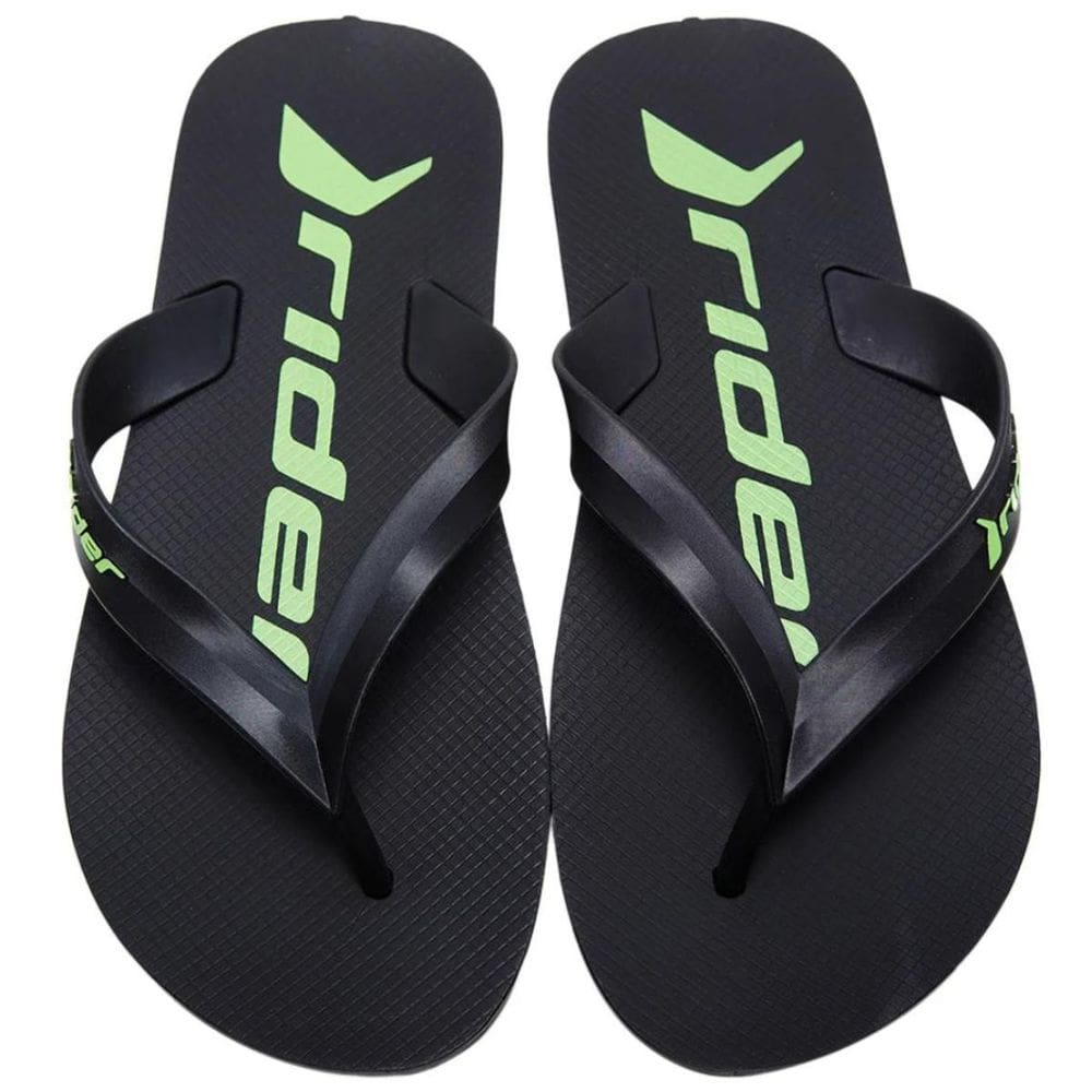 Chinelo Rider Feel Masculino - Preto e Verde