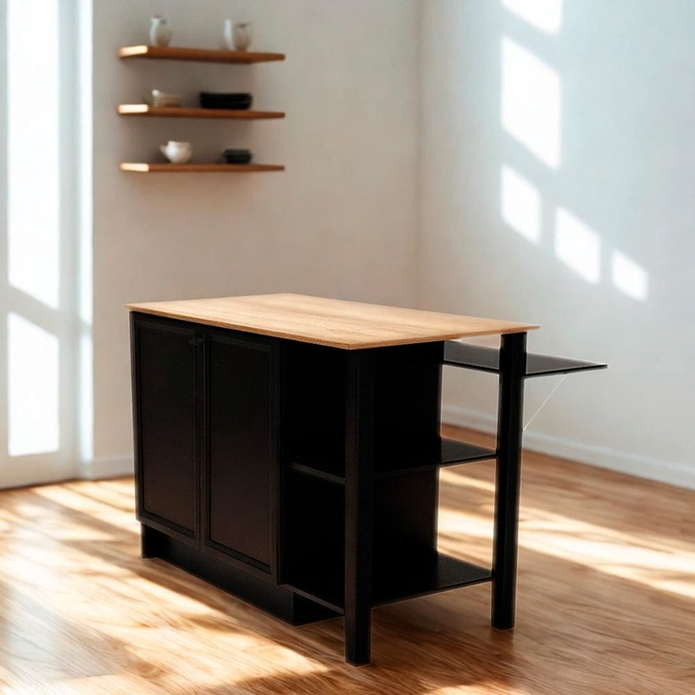 Bancada Gourmet Ilha Cozinha Ditália 2 Portas CD-1028 Cozy