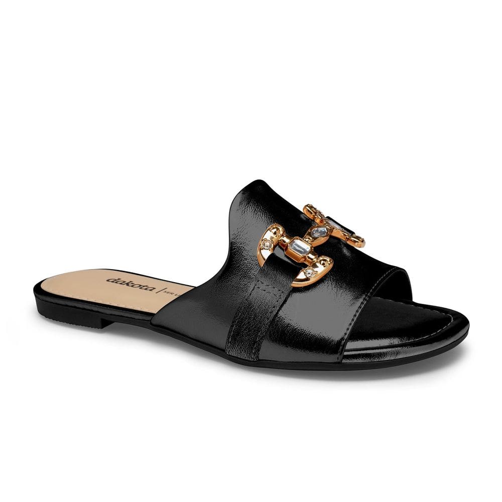 Sandália Rasteira Feminina Dakota Y7811-0001