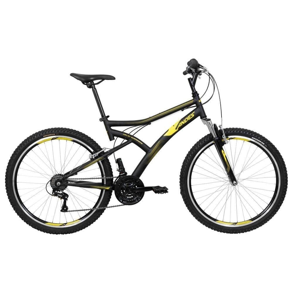 Bicicleta Caloi Andes Preto Aro 24 21V - 005259.19009
