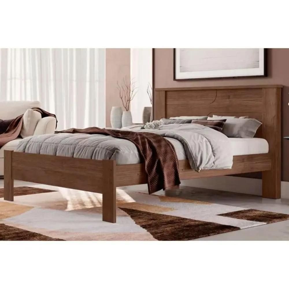 Cama Casal Perola Full Cacau Conquista