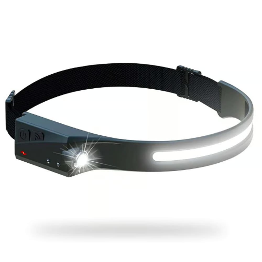 Lanterna de Cabeça Led com Sinalizador