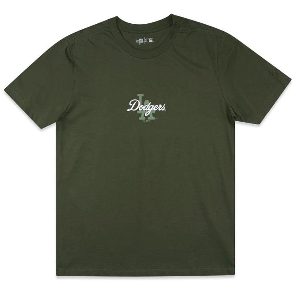 Camiseta New Era Masculina Regular Mlb Los Angeles Dodgers Bob