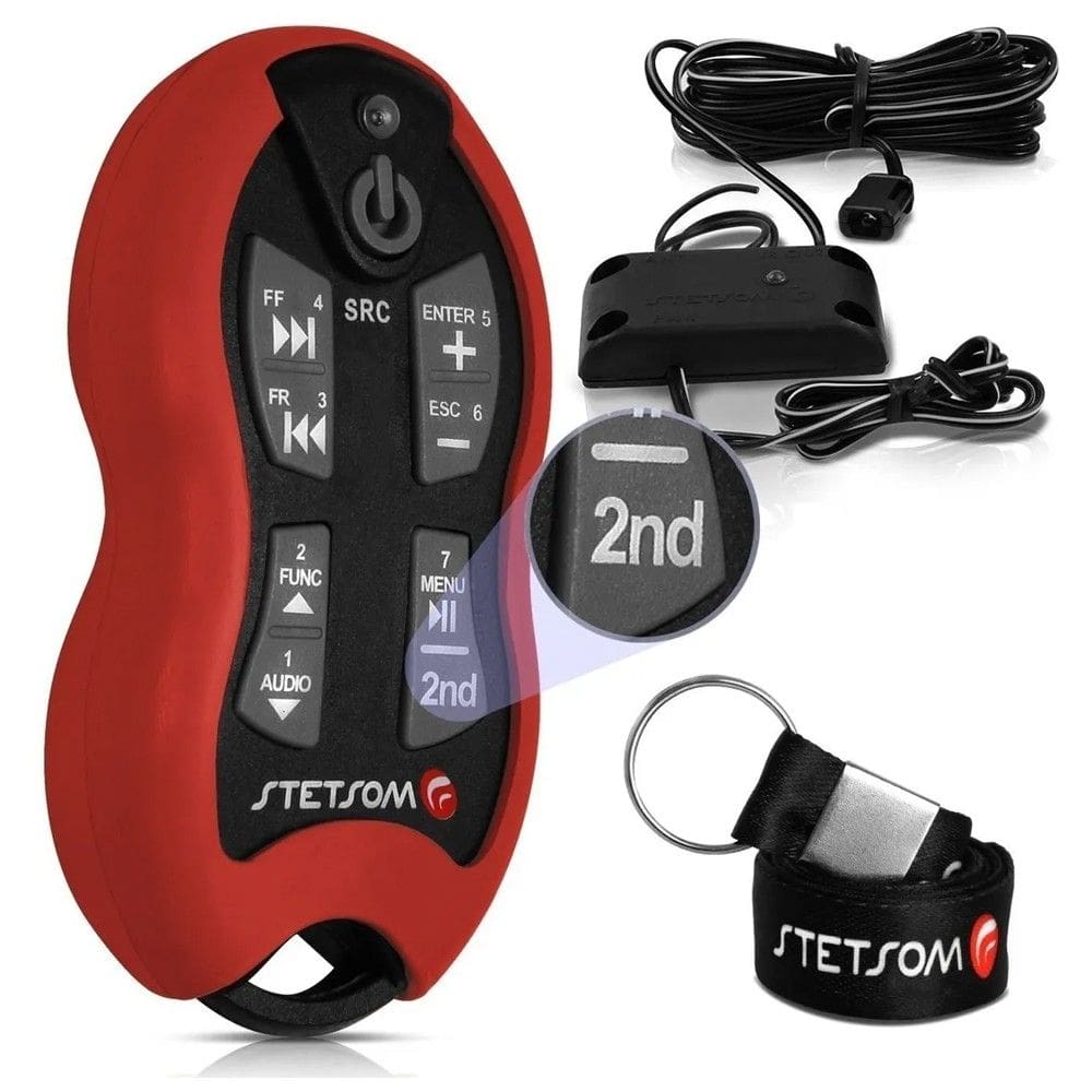 Controle stetsom sx2 longa distância vermelho 16 função 500m