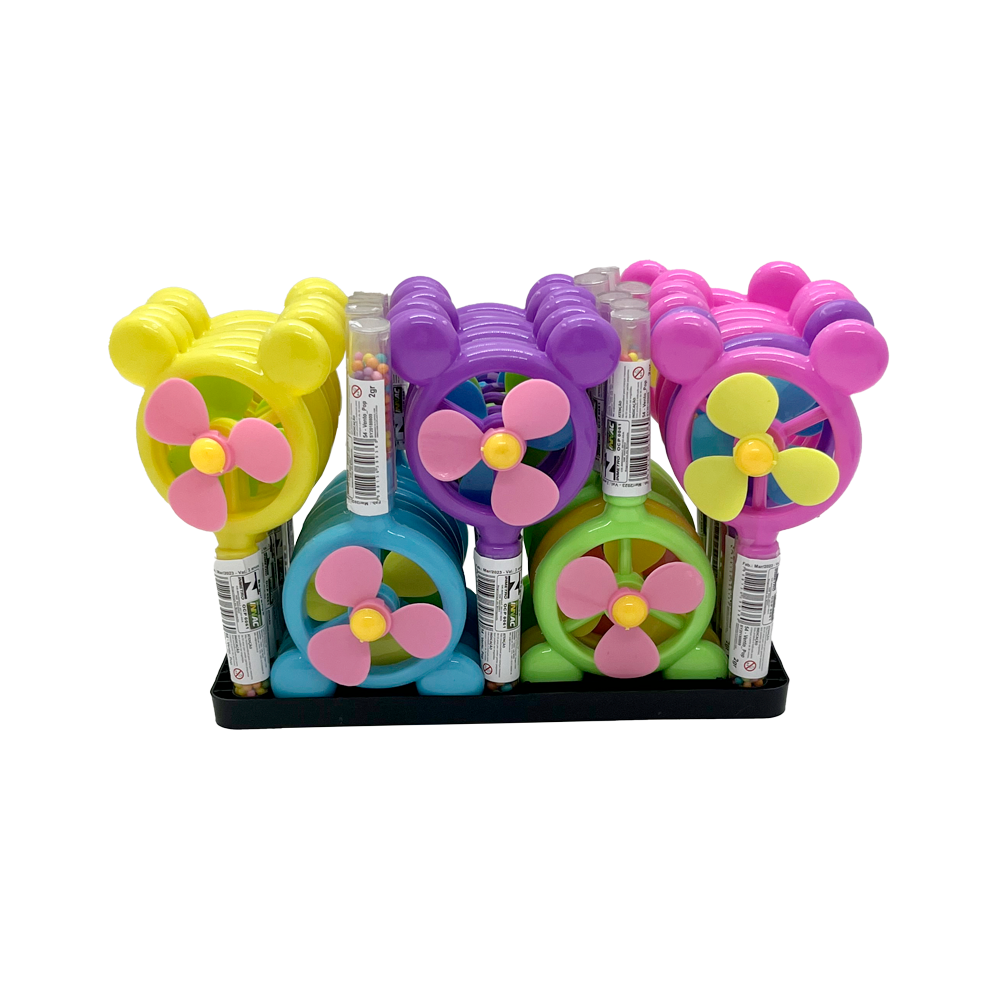 Vento Pop: Ventilador com Balinhas Tutti Frutti cx 30 uni