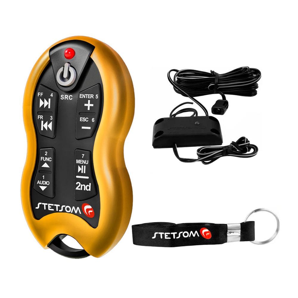 Controle stetsom sx2 longa distância amarelo 16 funções 500m