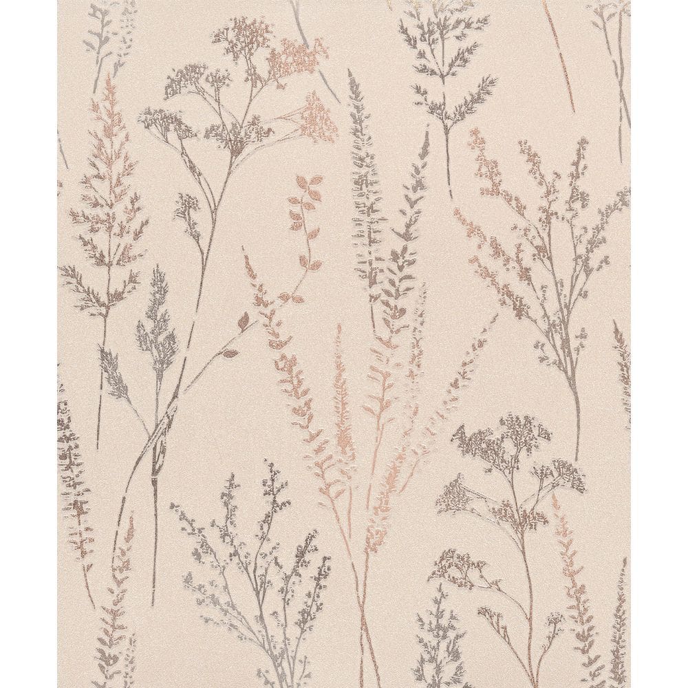 Papel de Parede Time Floral Metalizado UI3205