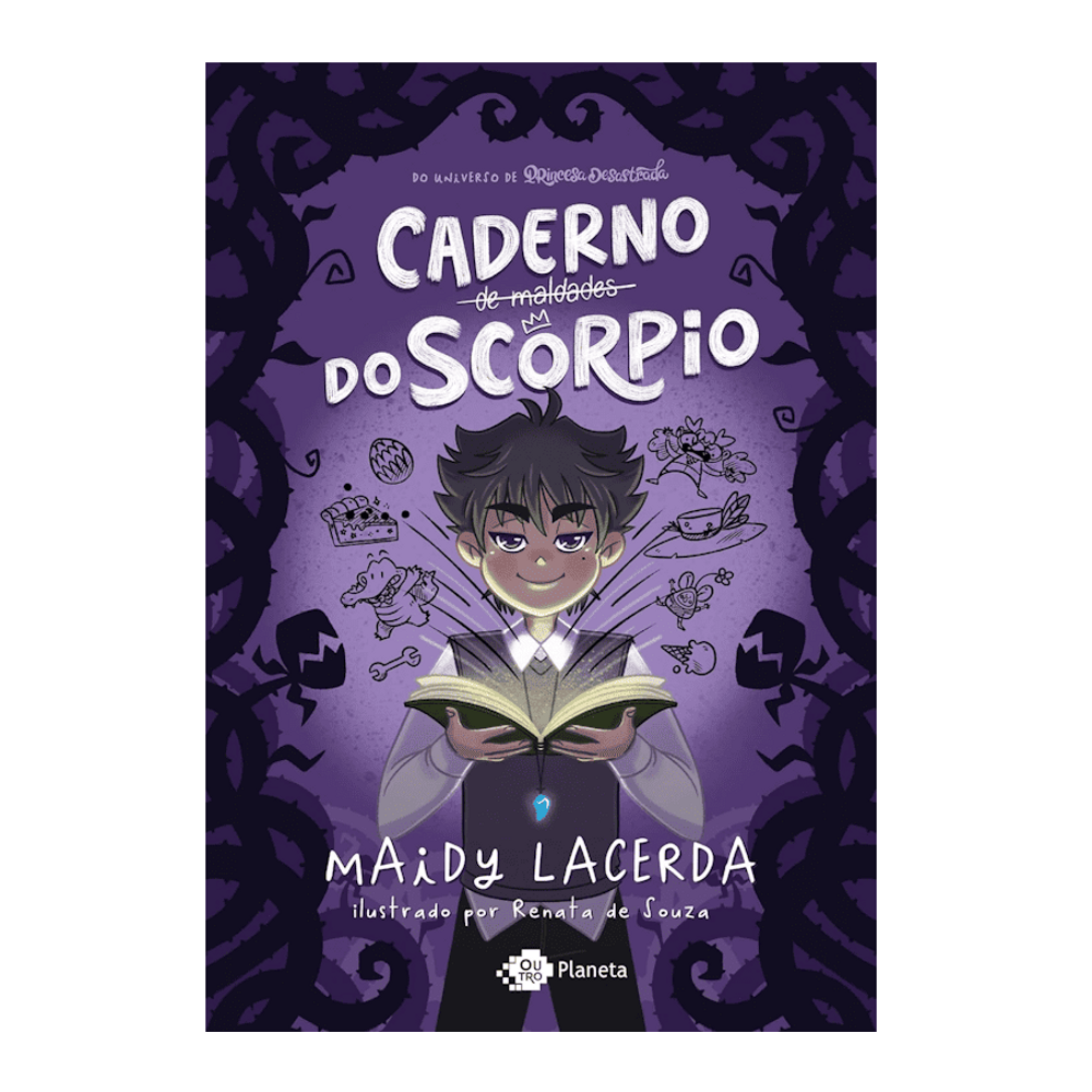 Livro Infantil - O Caderno De Maldades Do Scorpio