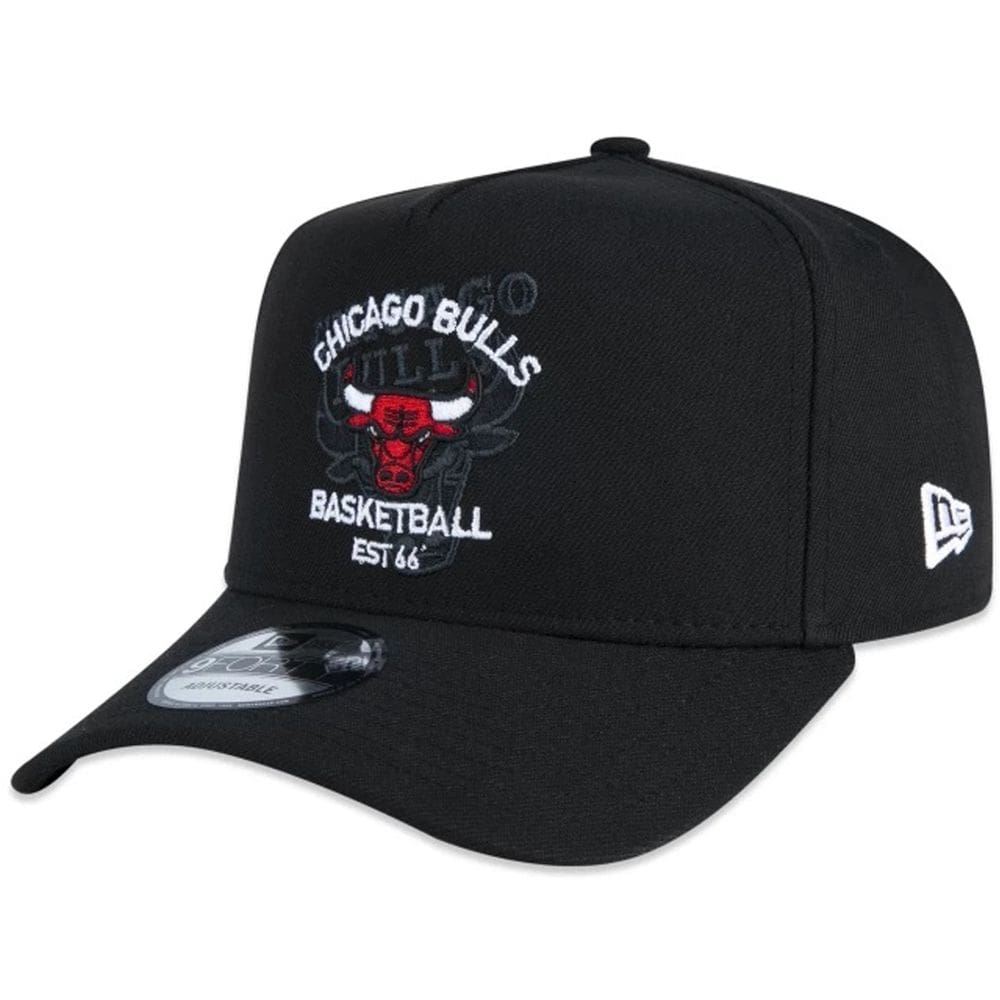 Boné New Era 9Forty A-Frame Nba Chicago Bulls Core