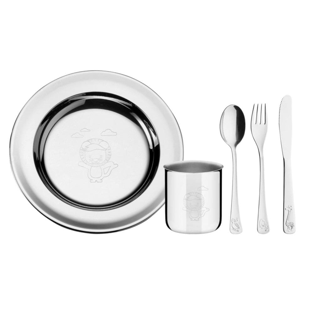 Kit Infantil para Refeição em Aço Inox 5 Peças Tramontina 64250/755
