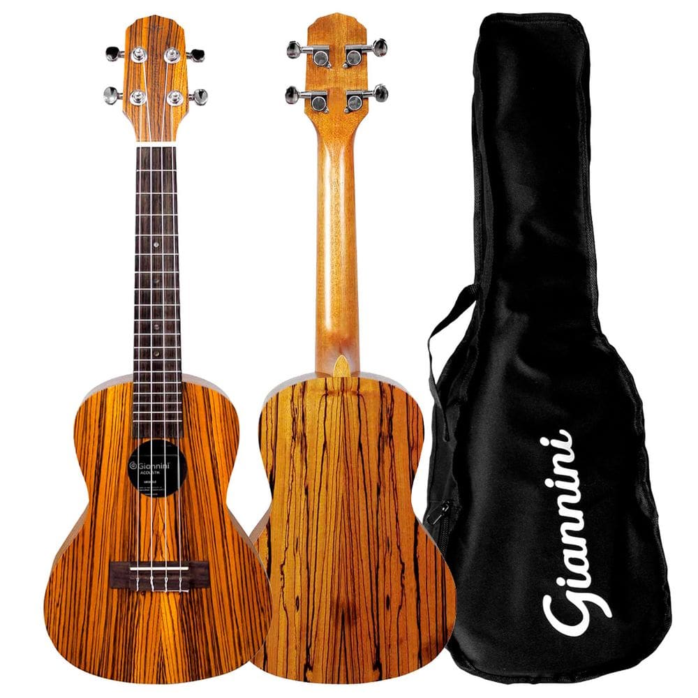 Ukulele Giannini Concert Acústico Guk-23 Zw (Zebra) C/ Bag
