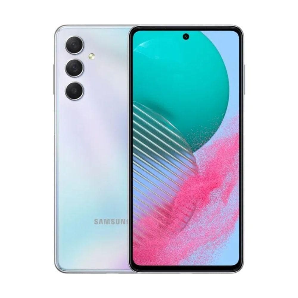 Usado: Samsung Galaxy M54 5G 128GB Prata Bom - Trocafone