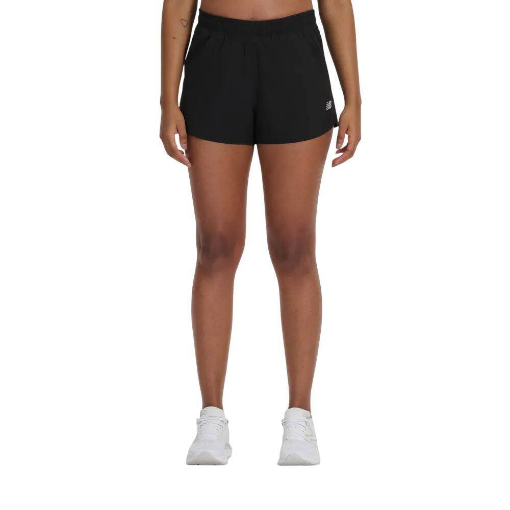 Shorts New Balance Sport Essentials Run 3 Fem WS41226B-BK