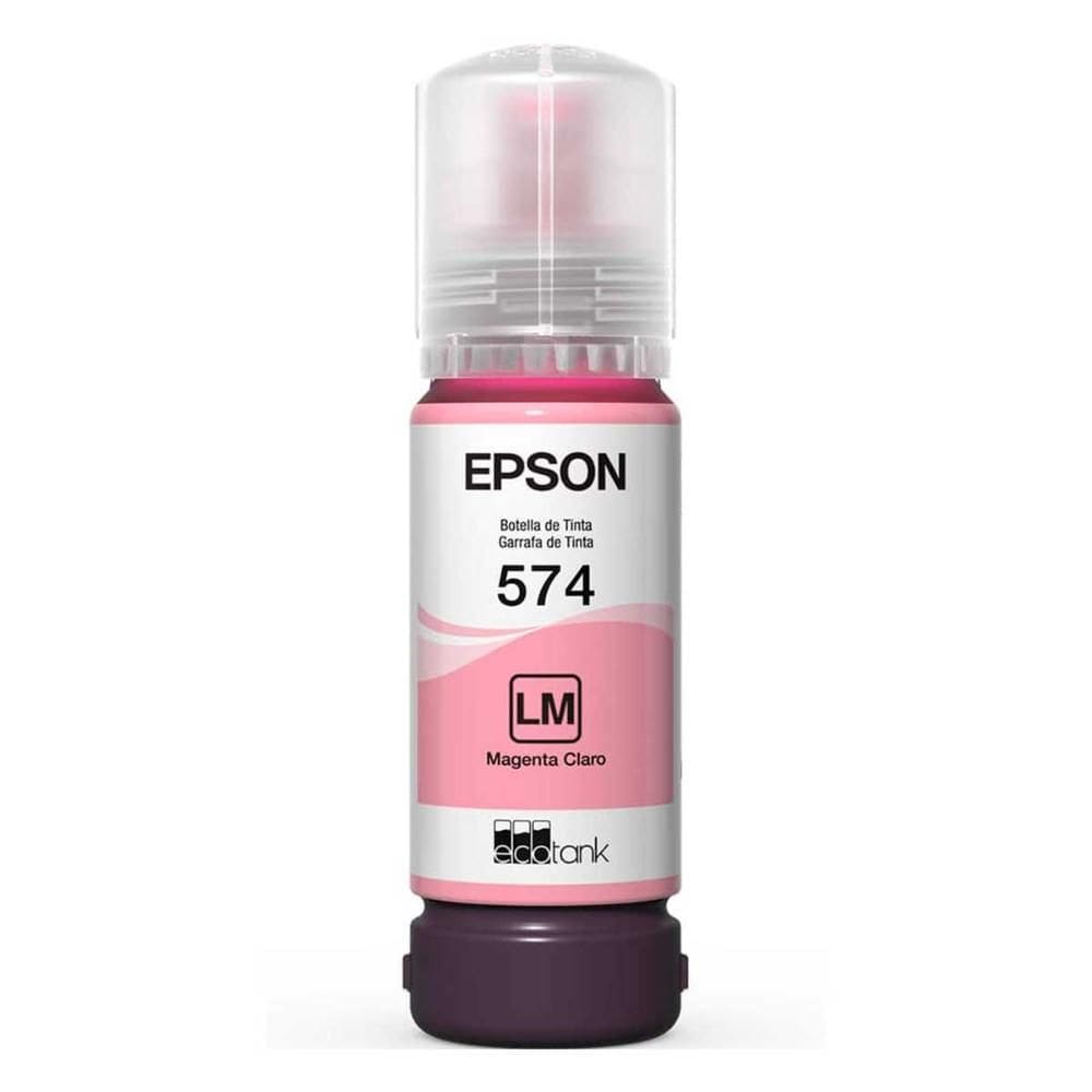 Refil de Tinta Epson T574620 - 70ml - Magenta claro - Para Multifuncionais Epson - L8050/L18050/