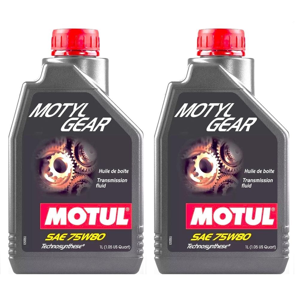 2L Óleos Lubrificante Câmbios Manuais TRANSMISSAO Motul Motyl Gear 75w80 KIT MANUTENÇÃO