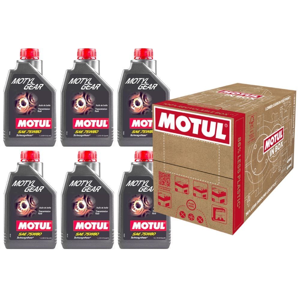12L Óleos Lubrificante Câmbios Manuais Motul Motyl Gear 75w80 KIT MANUTENÇÃO TRANSMISSAO CAIXA FECHADA
