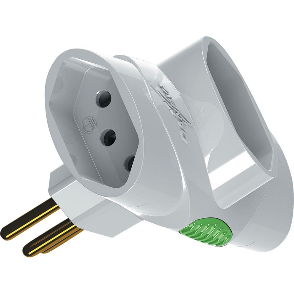 Benjamim 2 Pólos + Aterramento 1676 Daneva Branco