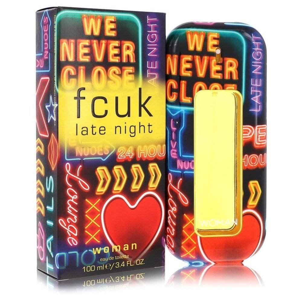 Perfume Feminino Fcuk Late Night French Connection 100 Ml Eau De Toilette