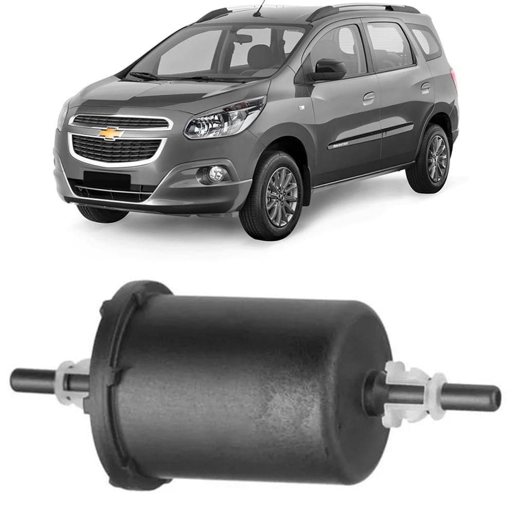 Filtro Combustível Spin 1.8 2012 a 2025 Flex Tecfil GI04/7