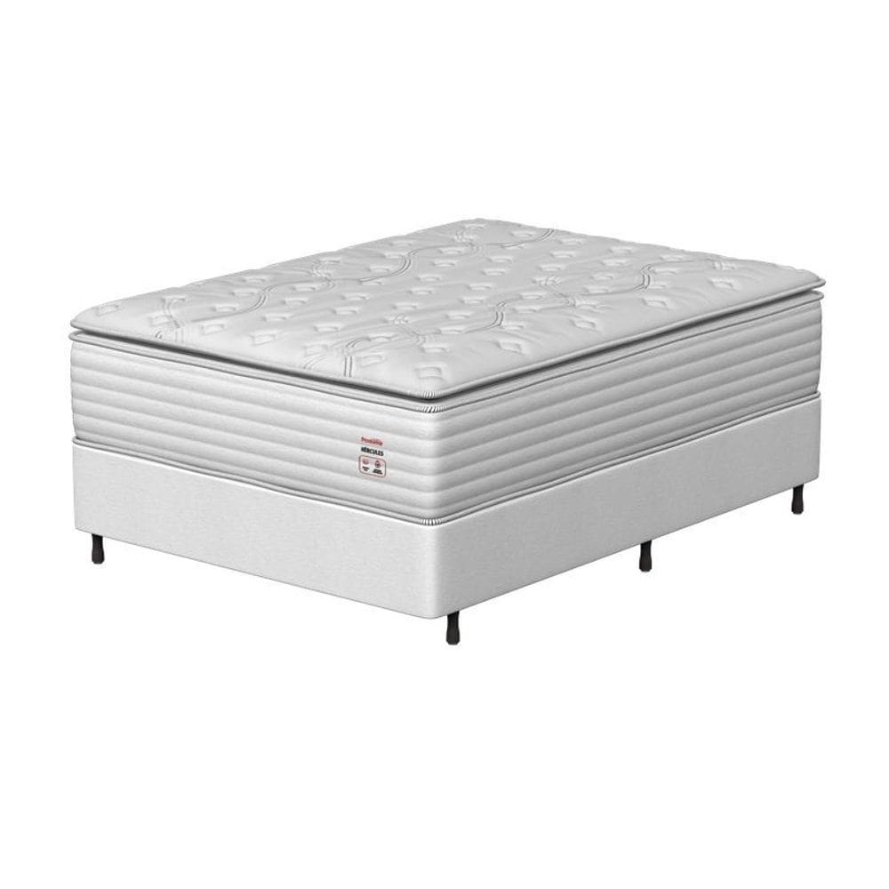 Conjunto Box Casal Mola Prodormir Hercules New Branco