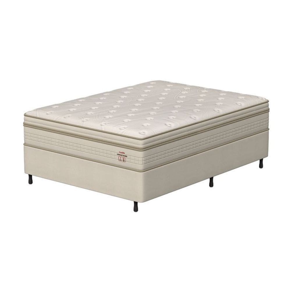 Conjunto Box Casal Mola Ensacada Prodormir Comfort Bambu