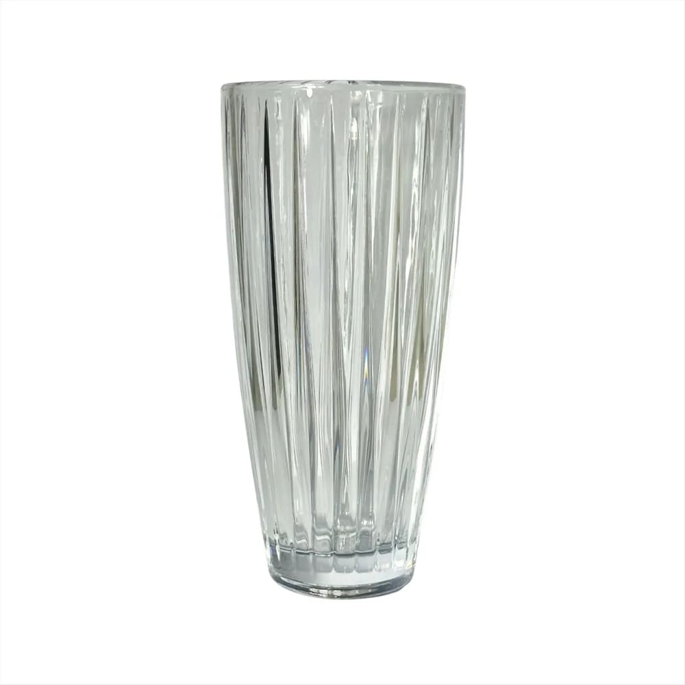 Vaso Centro De Mesa De Vidro Revel Decorativo 29,7cm Sala